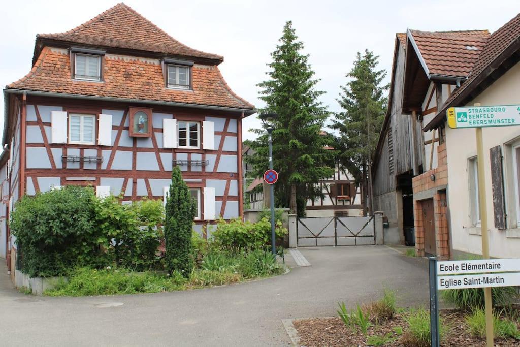 Spacieux Duplex 1 A 6 Personnes Ebersheim Exterior foto